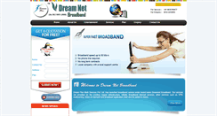 Desktop Screenshot of dreamnet.co.in