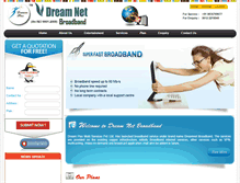 Tablet Screenshot of dreamnet.co.in