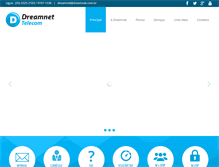 Tablet Screenshot of dreamnet.com.br